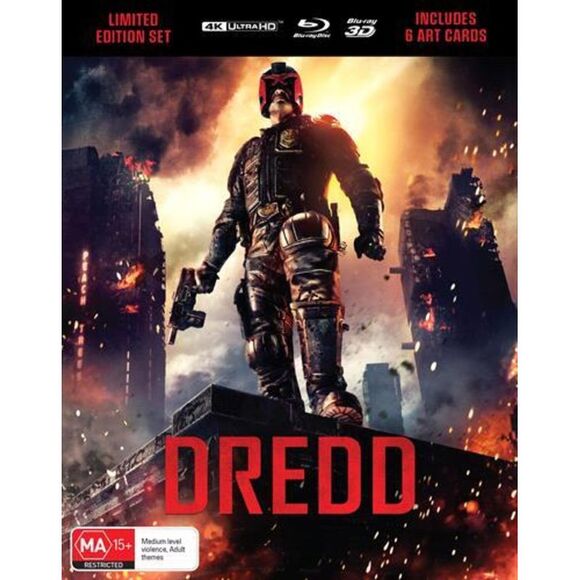 Dredd (Limited Edition With Art Cards)ULTRA HD